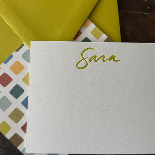 Personalized Stationery Set